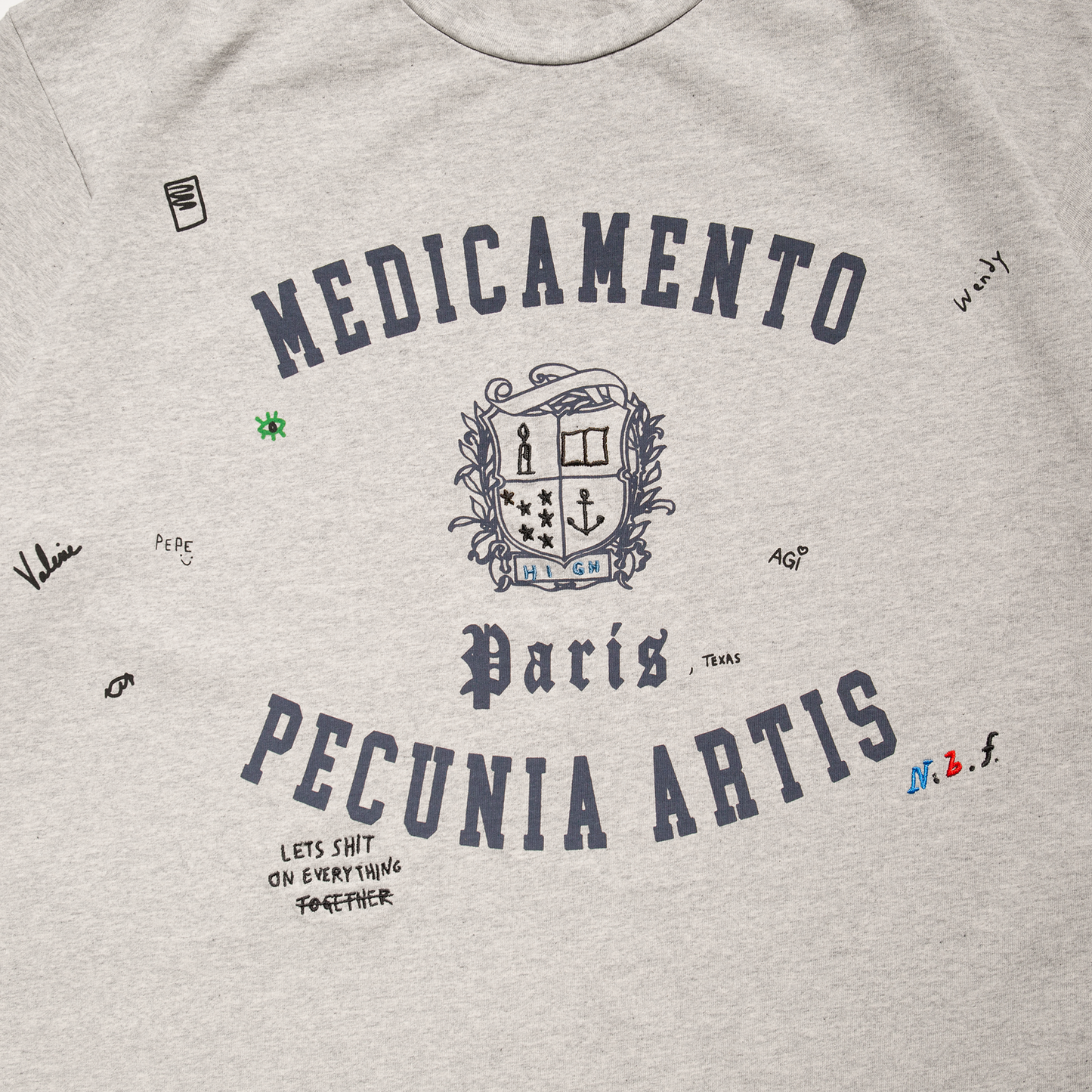 Heather Grey MPA Paris T-Shirt