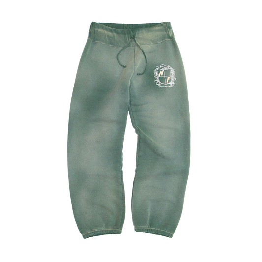 Faded Green MPA Crest Sweatpants