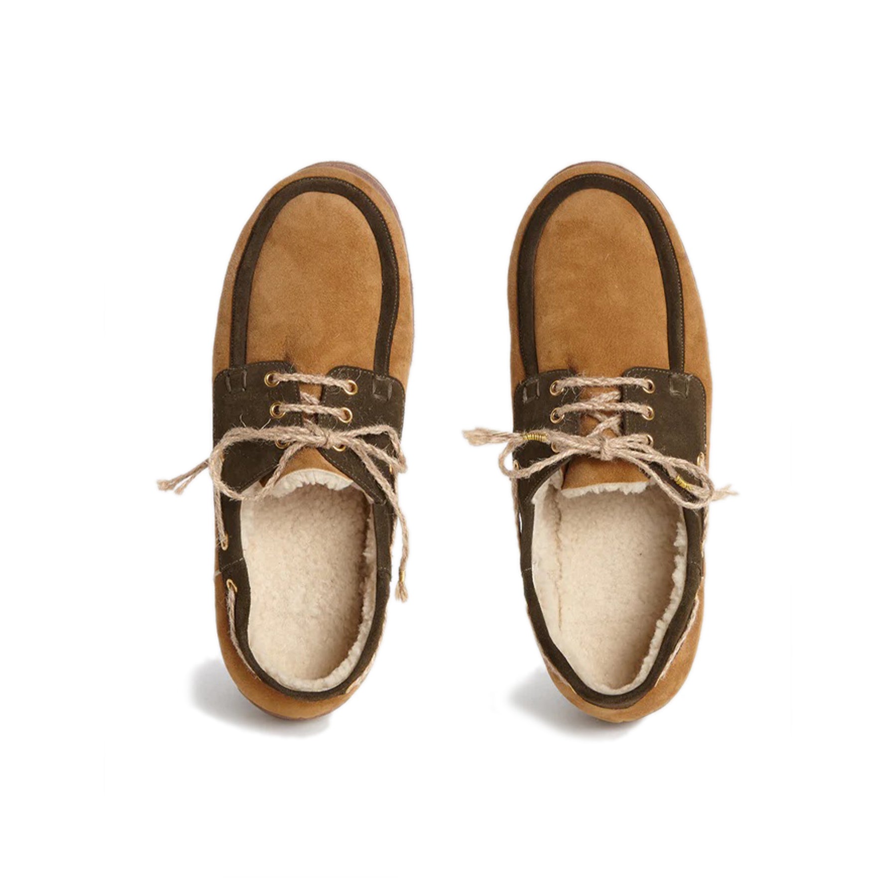 Fur lined hot sale boat shoes